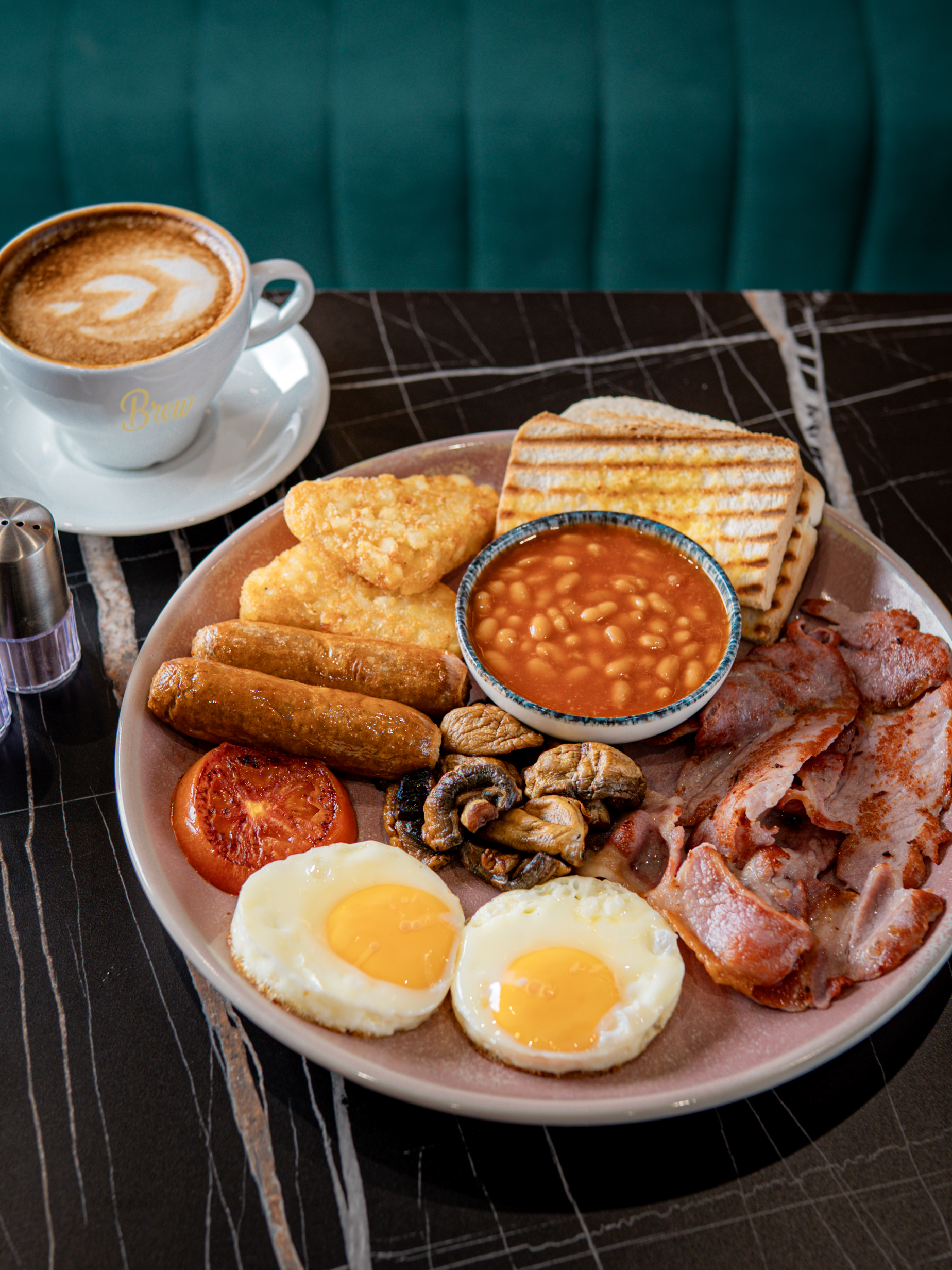 Fresh food at Brew Café